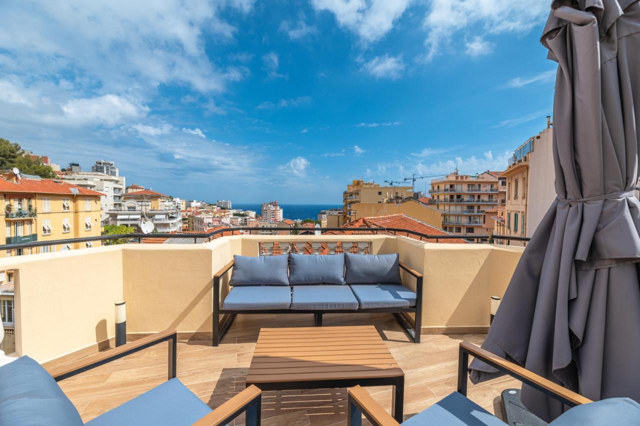 보솔레이 Superbe Penthouse Proche Monaco Grande Terrasse 아파트 외부 사진