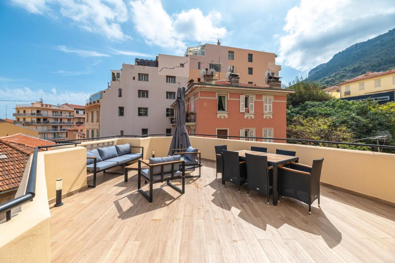 보솔레이 Superbe Penthouse Proche Monaco Grande Terrasse 아파트 외부 사진